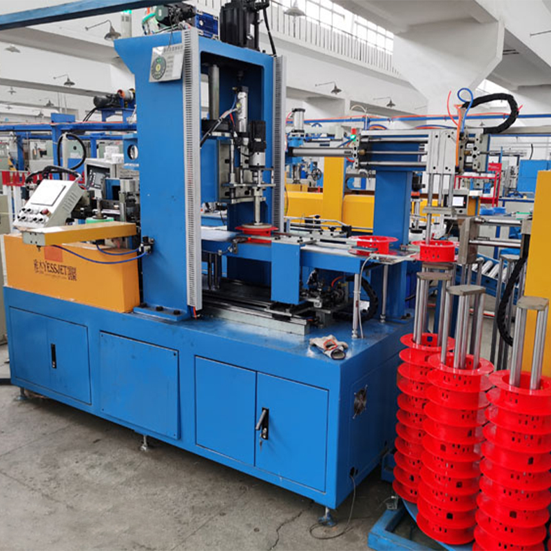 Auto-Matic Cable Spooler Coiling Machine