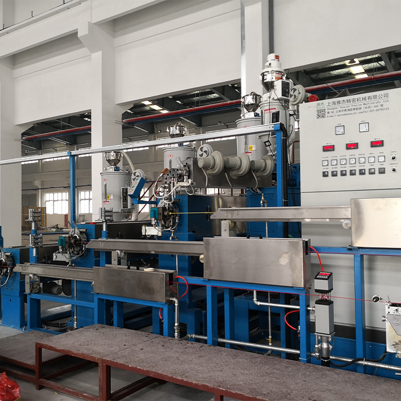 XLPE PE Cable Extruder w/Water Tank